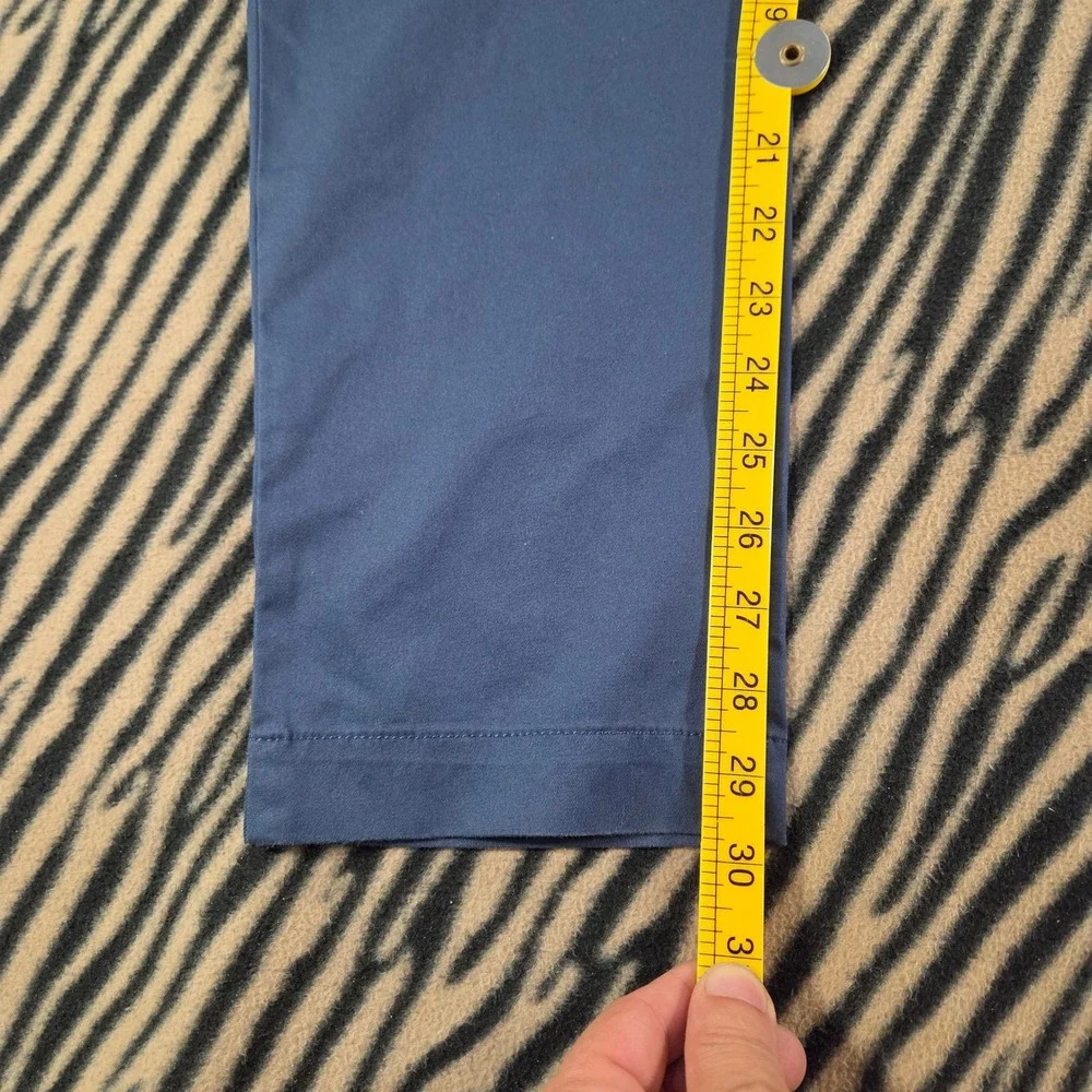 Banana Republic Slim Fit Chino Pants 2 Pack Tan Navy Blue 31x30 Mens Trousers